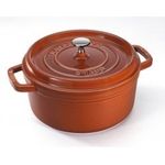 Staub Cocotte casseruola tonda cannella 28cm