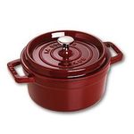 Staub Cocotte casseruola tonda granatina 22cm