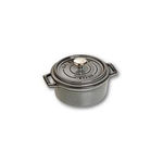 Staub Cocotte casseruola tonda grigio 12cm