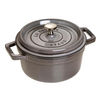 Staub Cocotte casseruola tonda grigio 20cm