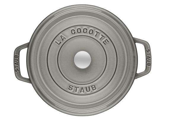 Staub Cocotte casseruola tonda grigio 26cm