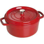 Staub Cocotte casseruola tonda rosso 24cm
