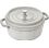 Staub Cocotte casseruola tonda tartufo bianco