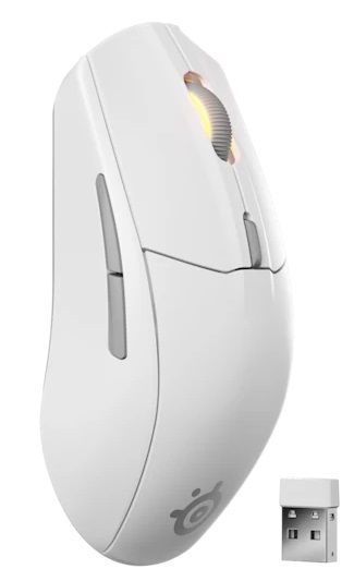 SteelSeries Rival 3 Wireless Gen 2 Bianco