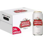Stella Artois Lager Beer Lattina 24 x 44 cl