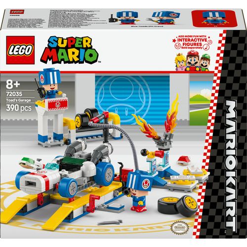 Lego Super Mario 72035 Mario Kart: Officina di Toad