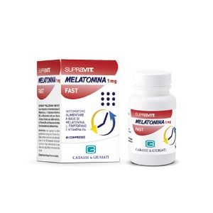 Supravit Melatonina Fast 60 compresse