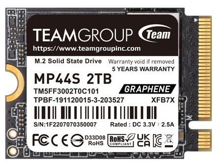 Team Group MP44S M.2 SSD 2 TB