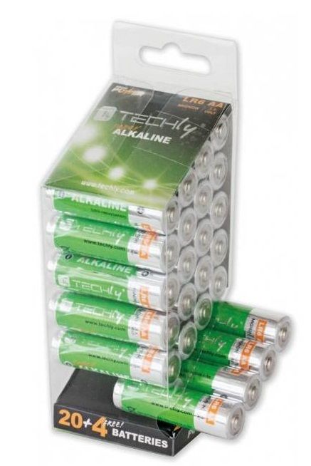 Techly Super Alkaline AA 24 pz