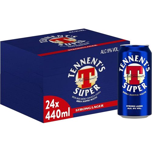 Tennent's Super 24 x 44 cl (lattina)