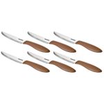 Tescoma Presto set 6 coltelli tavola Marrone