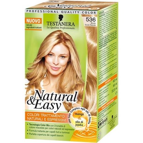 Schwarzkopf Natural & Easy Colorazione Permanente 536 Biondo Dorato Naturale