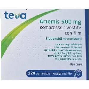 Teva Artemis 500mg 120 compresse