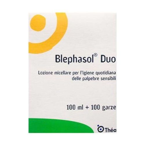 Théa Blephasol Duo Soluzione Micellare 100ml+ 100 garze