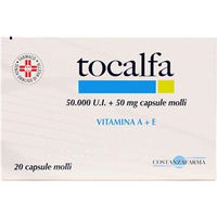 AnserisFarma Tocalfa 50000ui+50mg 20 capsule molli