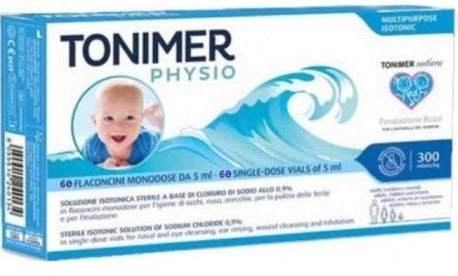 Tonimer Physio Monodose Soluzione Isotonica Flaconcini 60 flaconcini