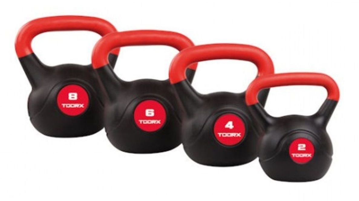 Kettlebell In Ghisa METIS | Pesi Da 4kg A 48kg | Per Palestre E Home Fitness | Verniciatura A Polvere
