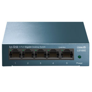 Tp-Link Ls105G Switch Ethernet 5 Porte Gigabit, Sdoppiatore Ethernet