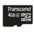 Transcend microSDHC 4 GB Class 4