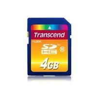 Transcend SDHC 4 GB Class 10
