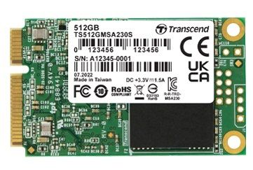 Transcend SSD 230S mSATA 512 GB