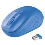 Trust Primo Wireless Mouse Azzurro (20786)