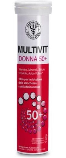 Unifarco Multivit Donna 50+ Compresse Effervescenti 20 compresse effervescenti