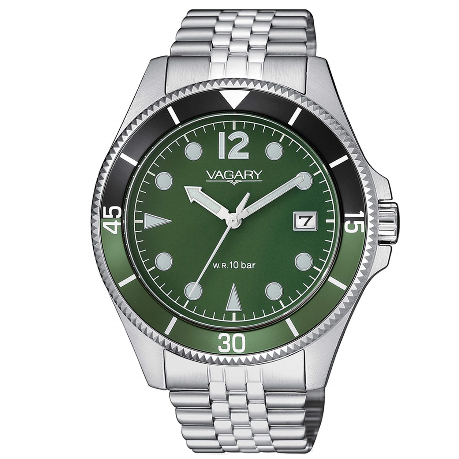 Vagary By Citizen Orologio Cronografo Uomo Timeless – Cassa 41mm, Quadrante Bianco - 4