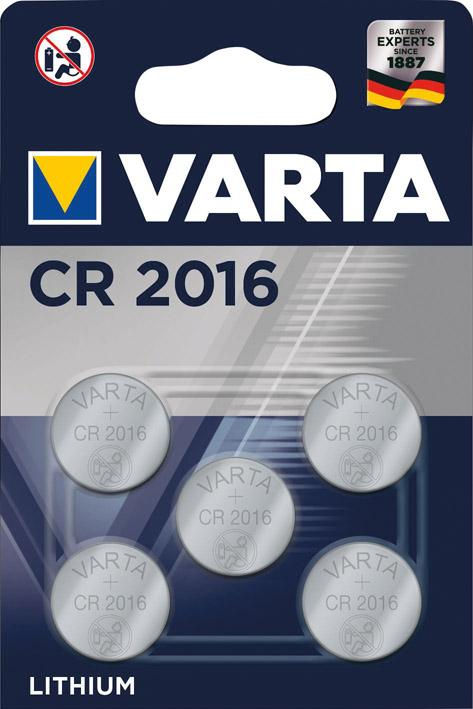 Varta CR2016 (5 pz)
