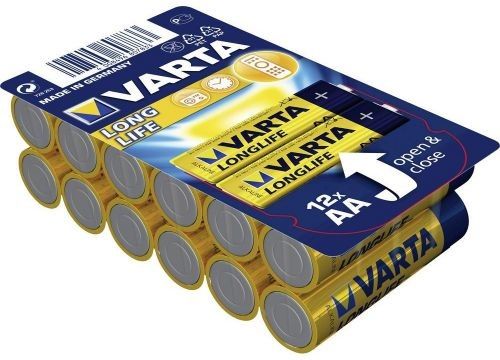 Varta Longlife AA 12 pz
