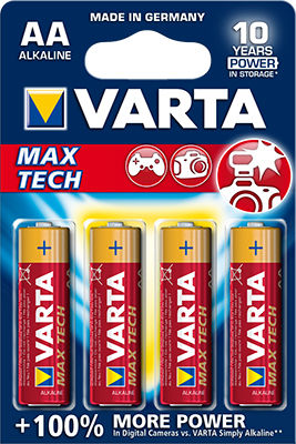 Varta Max Tech AA (4 pz)