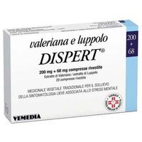 Vemedia Valeriana Dispert 200+68mg 20 compresse