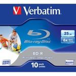 Verbatim BD-R 25 GB 6x Printable (10 pcs)