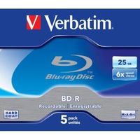 Verbatim BD-R 25 GB 6x Printable (5 pcs)