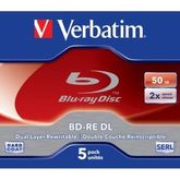 Verbatim BD-RE DL 50 GB 2x (5 pcs)