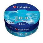 Verbatim CD-R 80 Min. 52x (25 pcs)