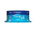 Verbatim DataLife CD-R 80 Min. 52x (25 pcs cakebox)