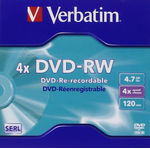Verbatim DataLifePlus DVD-RW 4.7 GB 4x (5 pcs)