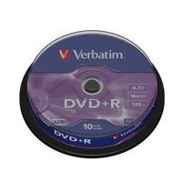 Verbatim DataLifePlus DVD+R 4.7 GB 16x (10 pcs)