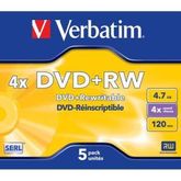 Verbatim DataLifePlus DVD+RW 4.7 GB 4x (5 pcs)
