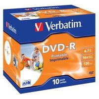 Verbatim DVD-R 4.7 GB 16x (10 pcs)