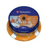 Verbatim DVD-R 4.7 GB 16x Printable (25 pcs)