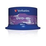 Verbatim DVD+R 4.7 GB 16x (50 pcs cakebox)