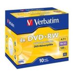 Verbatim DVD+R 4.7 GB 4x (10 pcs) Printable