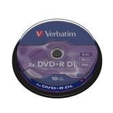 Verbatim DVD+R DL 8.5 GB 8x (10 pcs cakebox)