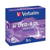 Verbatim DVD+R DL 8.5 GB 8x (5 pcs)