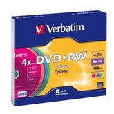 Verbatim DVD+RW 4.7 GB 4x (5 pcs)