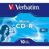 Verbatim Live It! CD-R 80 Min. 16x (10 pcs)