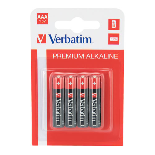 Verbatim Premium Alkaline AAA (4 pz)