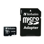 Verbatim Premium MicroSD UHS I Class 1 64GB